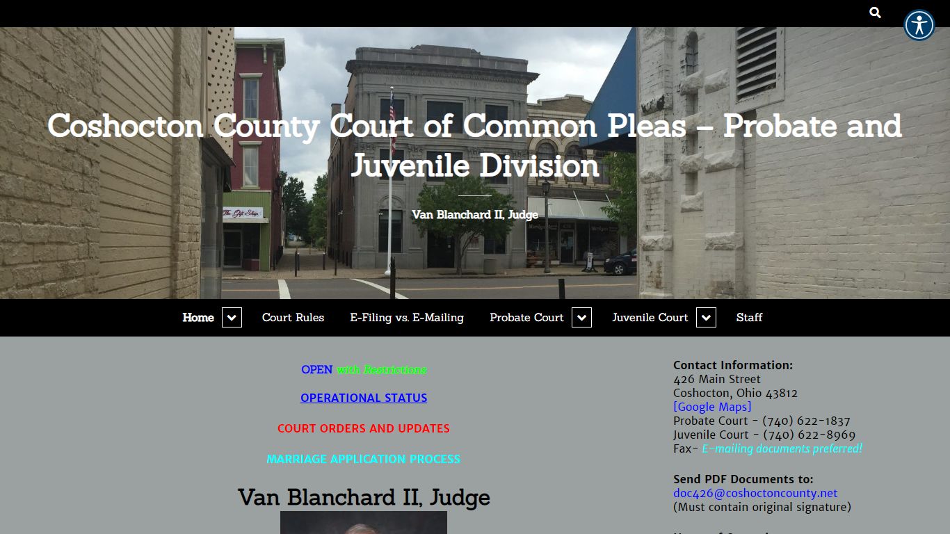 Coshocton County Court of Common Pleas – Probate and ...